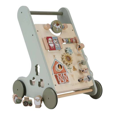 Little Dutch Drewniany chodzik edukacyjny Little Farm FSC LD7132