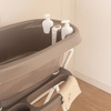 Zestaw bébé-jou Wanienka Thermo Chalk Brown + stojak  103 cm
