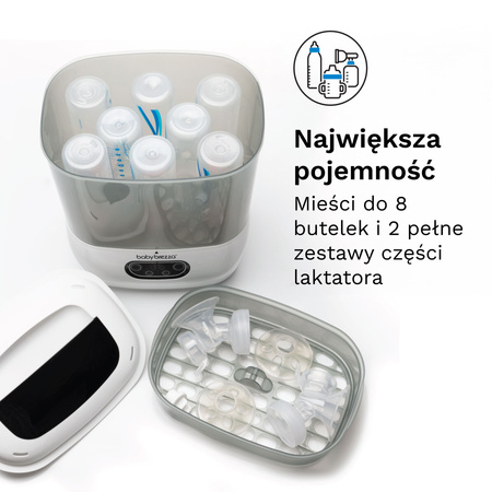 Ekspres do mleka Baby Brezza Formula Pro Advanced Charcoal + GRATIS lejek + pokrywa