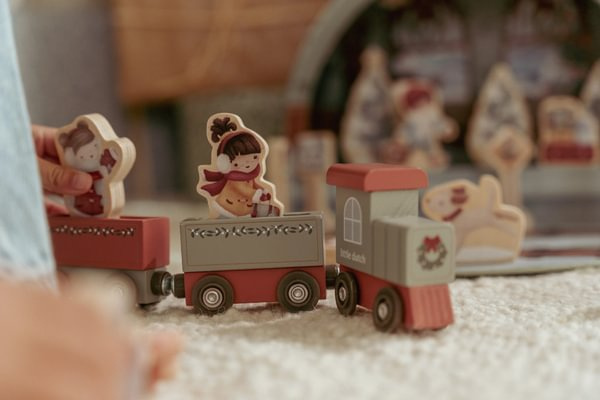 Little Dutch Kalendarz adwentowy w walizeczce FSC X-MAS