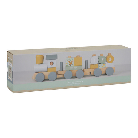 Little Dutch Pociąg Forest Friends FSC Uszkodzone opakowanie