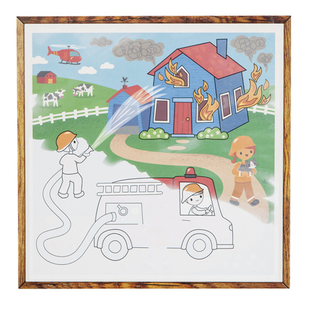 Tiger Tribe Kolorowanka Wodna - Na Drodze