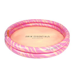 The Swim Essentials Basen kąpielowy Pastelowa Zebra 100cm 2020SE132