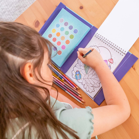 Tiger Tribe Zestaw do Rysunku – Metaliczne Kredki