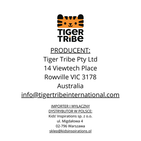 Tiger Tribe Obrazki z Naklejek - Motyle