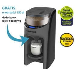 Ekspres do mleka Baby Brezza Formula Pro Advanced Charcoal + GRATIS lejek + pokrywa