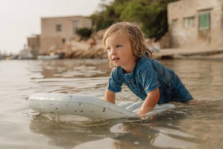 Little Dutch Koszulka do kąpieli Sea Life Blue - 74/80 CL12443519