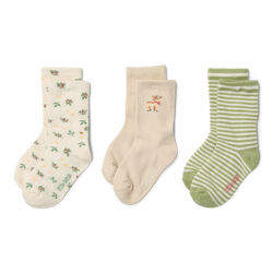 Little Dutch Skarpetki 3-pak Little Christmas - 15/17