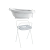 Zestaw bébé-jou Wanienka Thermo Szara 4260051 + stojak 103 cm