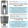 TANIEJ W ZESTAWIE: Ekspres do mleka Baby Brezza Formula Pro Advanced + Sterilizer Dryer Advanced