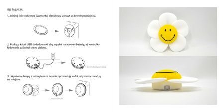 MrMaria Smiley Daisy Lampa Ścienna