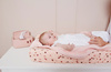 Zestaw bébé-jou Wanienka Thermo Pale Pink 426009 + stojak 98 cm