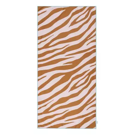  The Swim Essentials Ręcznik kąpielowy z mikrofibry 180 x 90 cm Orange Zebra 2022SE239