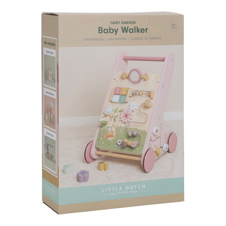 Little Dutch Drewniany chodzik edukacyjny Fairy Garden FSC LD7332 Uszkodzone opakowanie