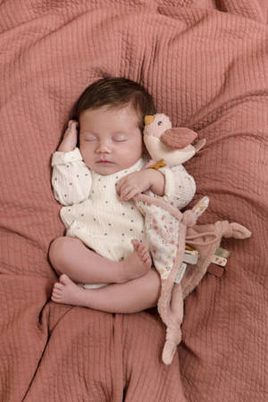 Little Dutch Lekki śpiworek bawełniany 90 cm Pure Pink Blush TOG 0,4 TE11430151