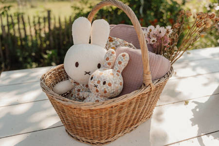 Little Dutch Miffy Przytulanka 35 cm Biały królik Vintage Little Flowers NIJN778