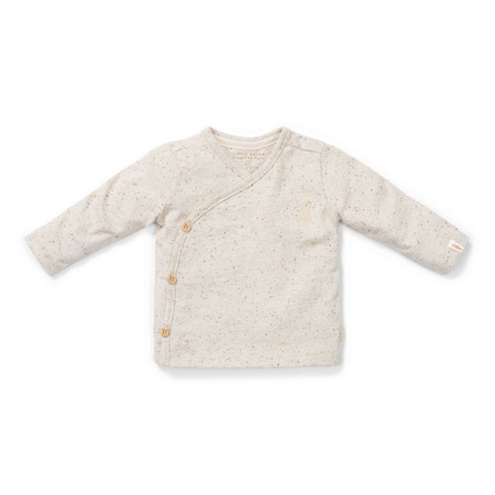 Little Dutch Sweterek zapinany Nappy Sand - 68cm CL24222005