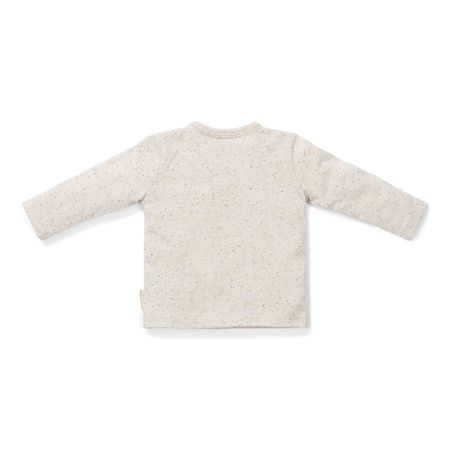 Little Dutch Sweterek zapinany Nappy Sand - 68cm CL24222005