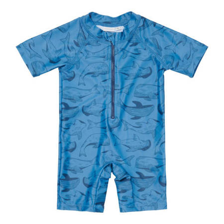 Little Dutch Swimsuit chłopięcy Sea Life Blue - 74/80 CL45443519