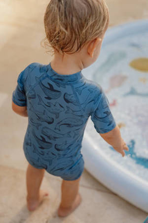 Little Dutch Swimsuit chłopięcy Sea Life Blue - 86/92 CL45443719