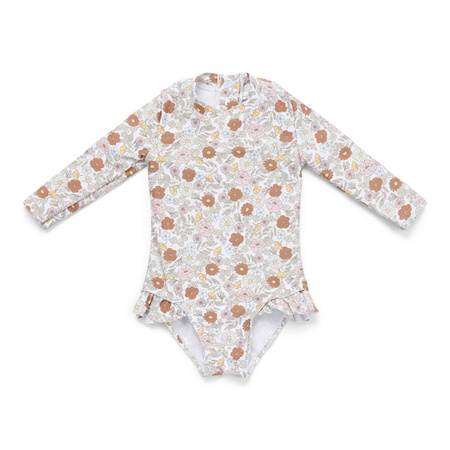 Little Dutch Swimsuit z długim rękawem Vintage Little Flowers -  86/92 CL24048130