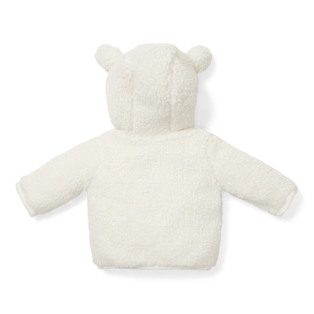 Little Dutch Zapinana bluza z kapturem Teddy - Baby Bunny Off-White 86 CL25893721