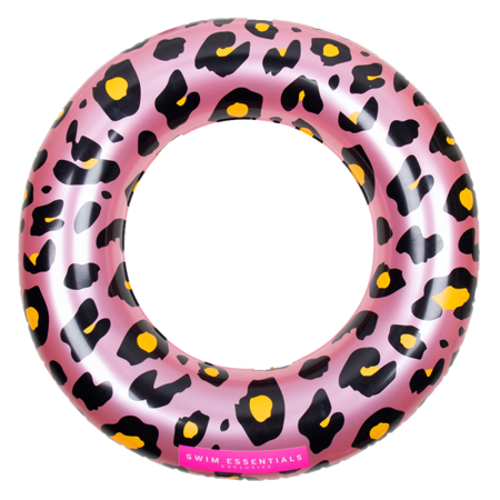 Swim Essentials Koło do pływania Rose Gold Leopard 90cm 2020SE38