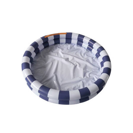 The Swim Essentials Basen kąpielowy 100 cm Blue White Stripes 2023SE1389